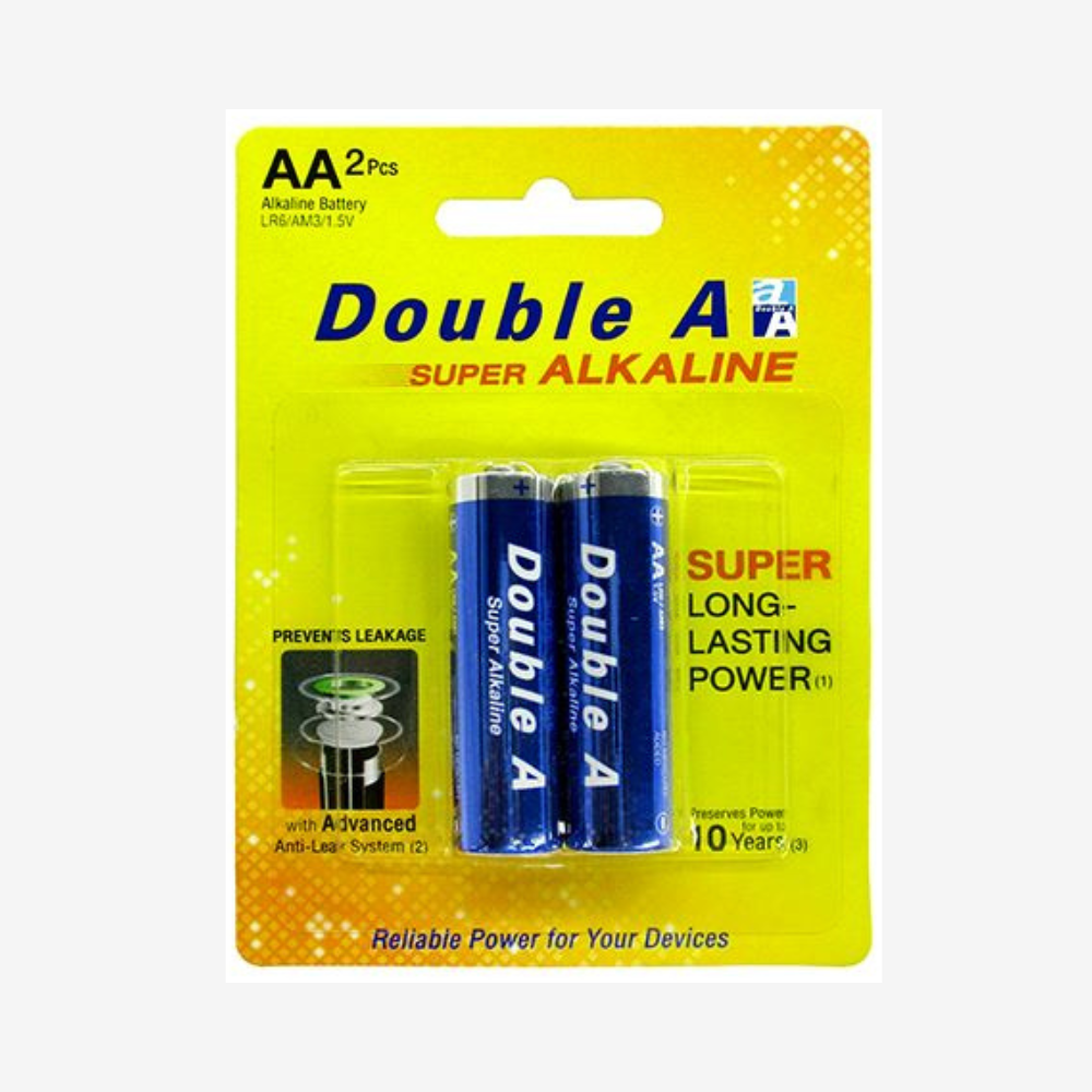 Battery Double A 'AA' Super Alkaline (PK2PC)